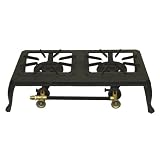 Grip Double Cast Iron Camping Stove