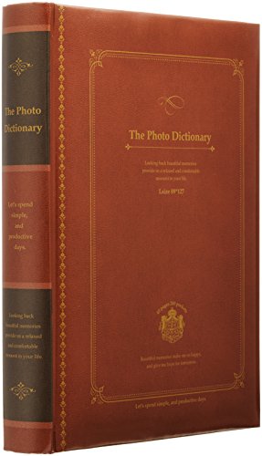 ナカバヤシ 背丸ポケットアルバム L判 240枚 フォトディクショナリー BPL-240-2-R