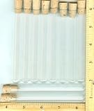 MINI, CLEAR, Glass, VIAL, bottles, 4 TALL x 3/8 ACROSS with # 2 Cork Stopper, TUBES ARE Convenient For Holding Many Small Products, Lot 10- GLASS VIALS ,& 10- # 2 STOPPERS Other products by ASTRODEALS,