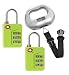 New Ergonomic dbR Handy Digital Luggage Scale Fits Your Hand Like A Glove Introduction plus a set of 2 TSA Approved 3 Dial Combination Luggage lock
