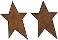 DCC 2-Pack Rusty Tin-Tiques Tin Cut-Outs, Star, 3-Inch