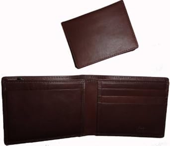 Polo by Ralph Lauren Brown Bifold Passcase Wallet Billfold Leather Polo by Ralph Lauren Brown Bifold Passcase Wallet Billfold Leather