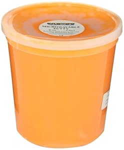 Cando 10-2715 Soft Orange Microwavable Putty, 5 lbs Container