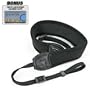 Deluxe Neoprene Black Wide Neck Strap For The Panasoic PV-L354, PV-L453, PV-L454, PV-L550, PV-L552, PV-L559, PV-L651, PV-L652, PV-L751 VHS-C Camcorders