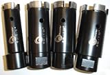 4 Peice Set of Monster Dry/wet Diamond Granite/ Concrete Core Drill Bits/ Hole Saws