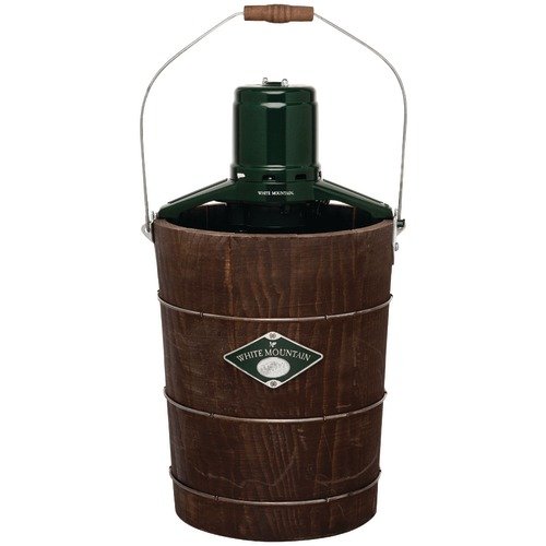 NEW WHITE MOUNTAIN NDWMIMH411 4 QT HAND CRANK ICE CREAM MAKER
