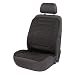 Sitzaufleger Comfort Heat schwarz mit 12 Volt Anschlu� Sitzheizkissen mit Temperaturregler Sitzauflage Sitzheizung