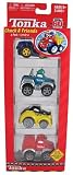 Tonka - Chuck & Friends; Trucks & Cars - 4-pack Assorted Styles
