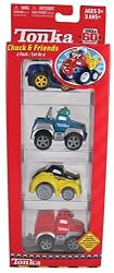 Tonka - Chuck & Friends; Trucks & Cars - 4-pack Assorted Styles