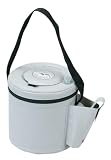 HT-5N  エサクーラー 丸3.3L  ネット付 グレー 075280