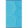 Beach Towel Finest Egyptian Cotton Extra Large Velour Blue Pebbles