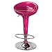 LumiSource Scooper Barstool, Pink