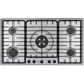 Bosch : 36 inch STAINLESS 5 Burner Cooktop by Bosch