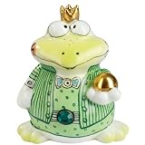 Adam & Ziege Porcelain Salt / Pepper Pot - Guenther the Frog