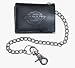 Dickies Men's Trifold Chain Wallet,Black,One Size