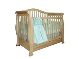 AFG Baby Furniture 4599AN The Venetia 4-in-1 Crib - Natural