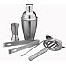 Coffret Cocktail en Inox Avec Shaker - 5 Accessoires