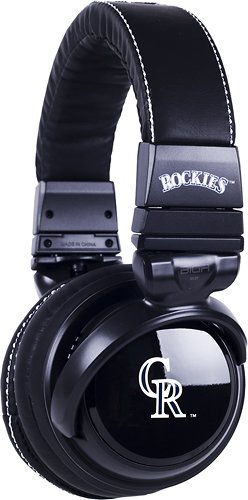  Big R XLMLBCR1 Colorado Rockies Over-The-Ear Headphones with In-Line Mic 