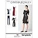 Simplicity Cynthia Rowley Pattern 1314 Misses Dress or Top, Slim Knit Pants, Size 6-8-10-12-14