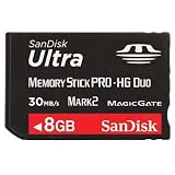 New Sandisk 8gb Ultra Ii Memory Stick Pro Duo Card Faster Performance Rohs Compliance 1 Piece