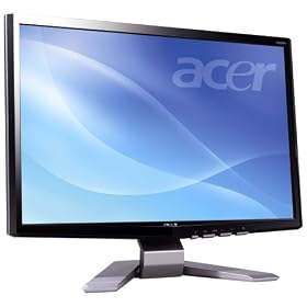 Acer P203W 20" CrystalBrite Widescreen Monitor - Black