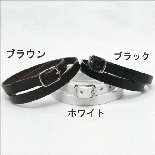 2連レザーブレスレット