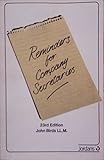Reminders for company secretaries