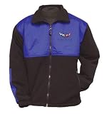 Corvette C5 Blue Nylon and Fleece Jacket