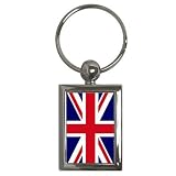British English Flag Key Chain