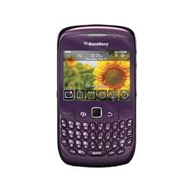 Blackberry 8520 Curve Purple Mobile Phone on O2 Pay as You Go / Pre-Pay /PAYG (Including �10 Airtime)