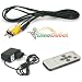 Digital Bullet Style Security CCTV Wired CCD Camera Wireless Audio-visual Receiver Ul...