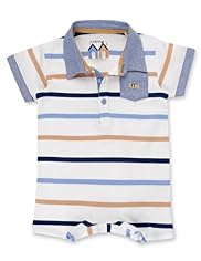 Autograph Pure Cotton Striped All-in-One