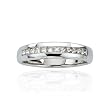 14K White Gold 1/2 ct. Princess Cut Diamond Men's Ring