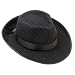 Pin Stripe Fedora Hat