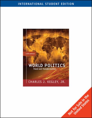 World Politics: Trend and Transformation