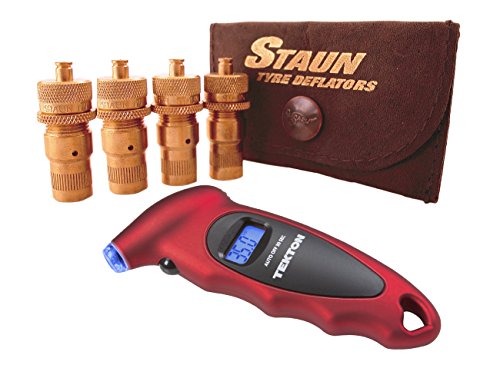 Staun Tire Deflators SCV5 &amp; Tekton 5941 Digital Gauge - Bundle 2 Items