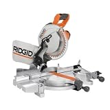 Factory-Reconditioned Ridgid ZRMS1065LZA 15 Amp 10-in Compound Miter Saw With Adjustable Laser