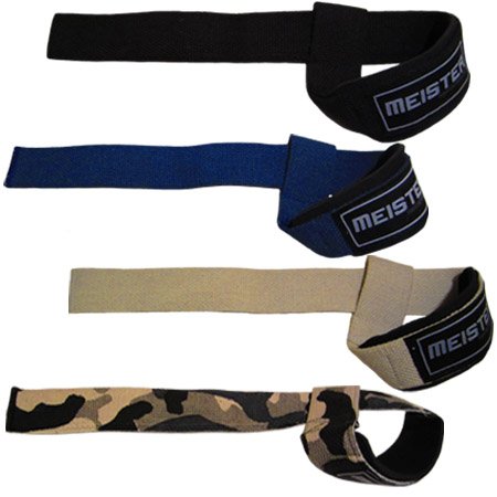 Meister Neoprene-Padded Lifting Straps (Pair)