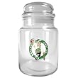 Boston Celtics NBA 31oz Glass Candy Jar - Primary Logo by Great American Products