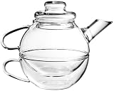 Bormioli Rocco H Drink Pleasure Tea for One with 13 Ounce Cup