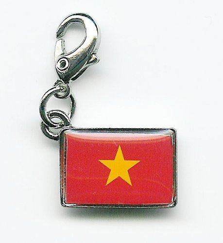 NATIONALFLAG 国旗柄ファスナーホルダー ベトナム 07113-0