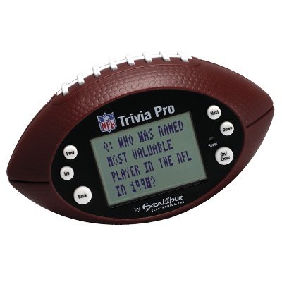 Childrens Toyshop  Toys : Excalibur Electronics 330 NFL Trivia Pro