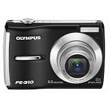 Olympus FE-310 8MP Digital Camera with 5x Optical Zoom (Black)