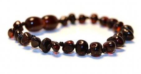 The Art of Cure Baltic Amber Bracelet 5.5 Inch - (Cherry) - Anti-inflammatory