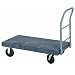 Akro-Mils VERSA/Deck Steel Reinforced 2000-Pound Capacity Plastic Platform Truck, 30-Inch Wide and 60-Inch Long, Grey