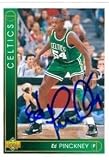 Ed Pinckney Autographed/Hand Signed Basketball Card (Boston Celtics)