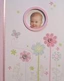 C.R. Gibson Keepsake Memory Book of Baby's First Year, Pretty Petals