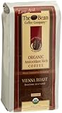 The Bean Coffee Company, Vienna Roast Organic Ground Coffee, 12-Ounce Bags (Pack of 2)