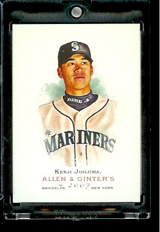 2007 Topps Allen & Ginter # 31 Kenji Johjima Seattle Mariners Baseball Card