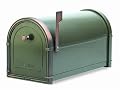 Architectural Mailboxes Coronado Mailbox with Antique Copper Accents, Bronze